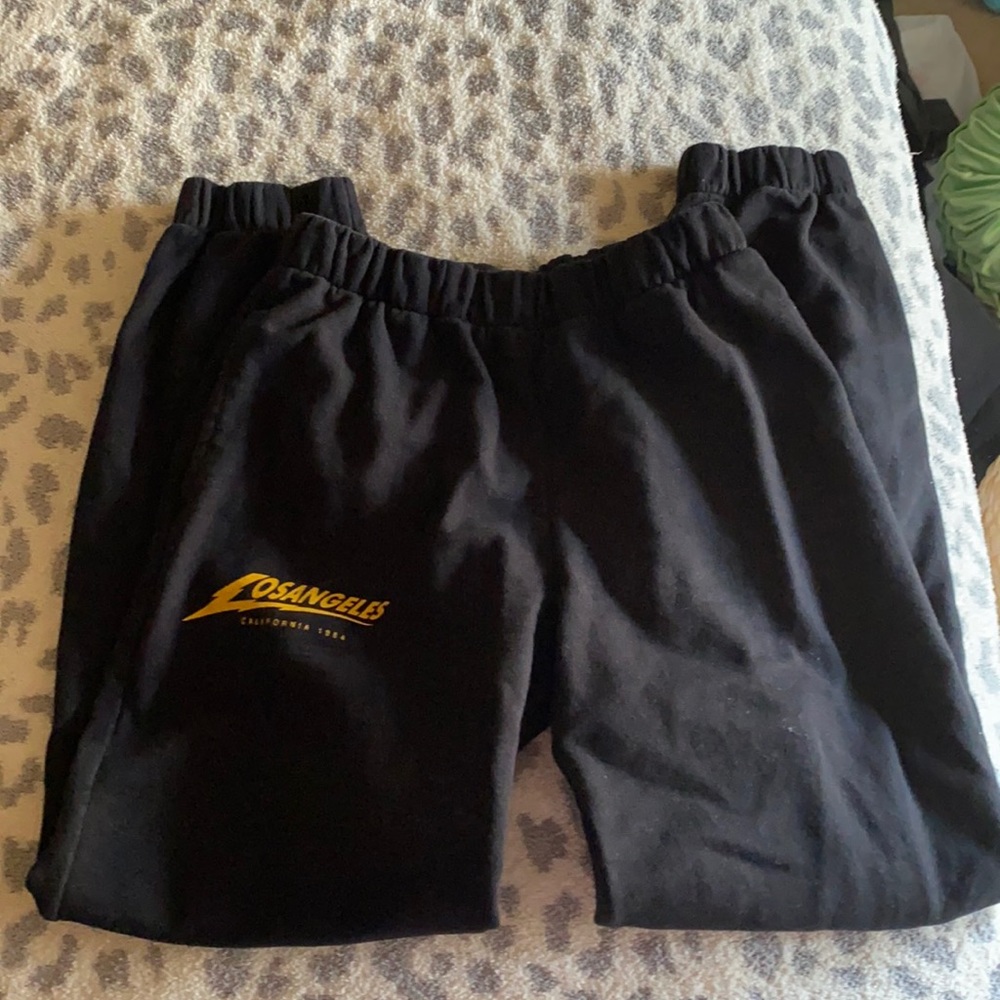 Brandy Melville black Los Angeles sweats